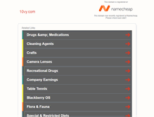 Tablet Screenshot of 10vy.com